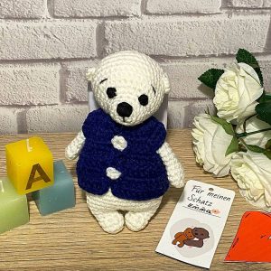 Amigurumi Schneebär