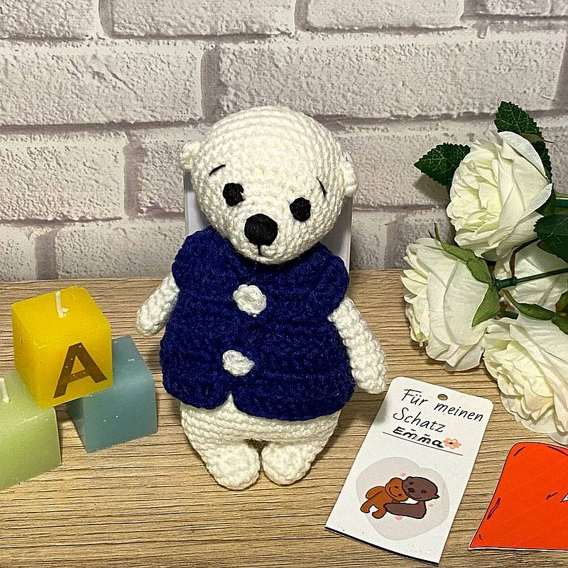 Amigurumi SchneebÀr