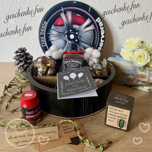 Das beste „Reserverad“ – die originelle Alternative zum Geschenkkorb für Männer