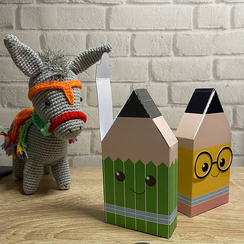 Pappschachtel "Bleistift"