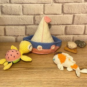 Amigurumi-Set "Kleine Abenteurer"