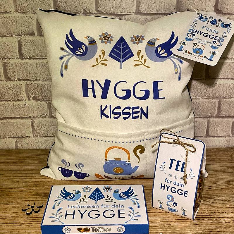 Geschenk Hygge Kissen