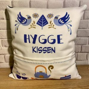 Handgemachtes Hygge Kissen -Geschenk