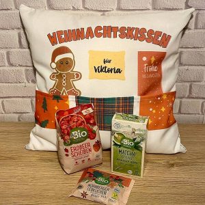 Personalisiertes Kissen
