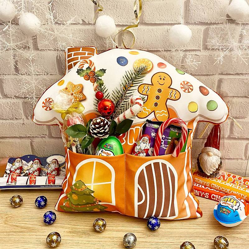 Kissenhaus-Geschenke für Kinder zu Weihnachten
