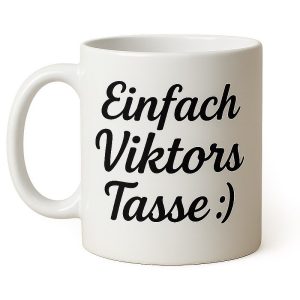 Personalisierte Tasse
