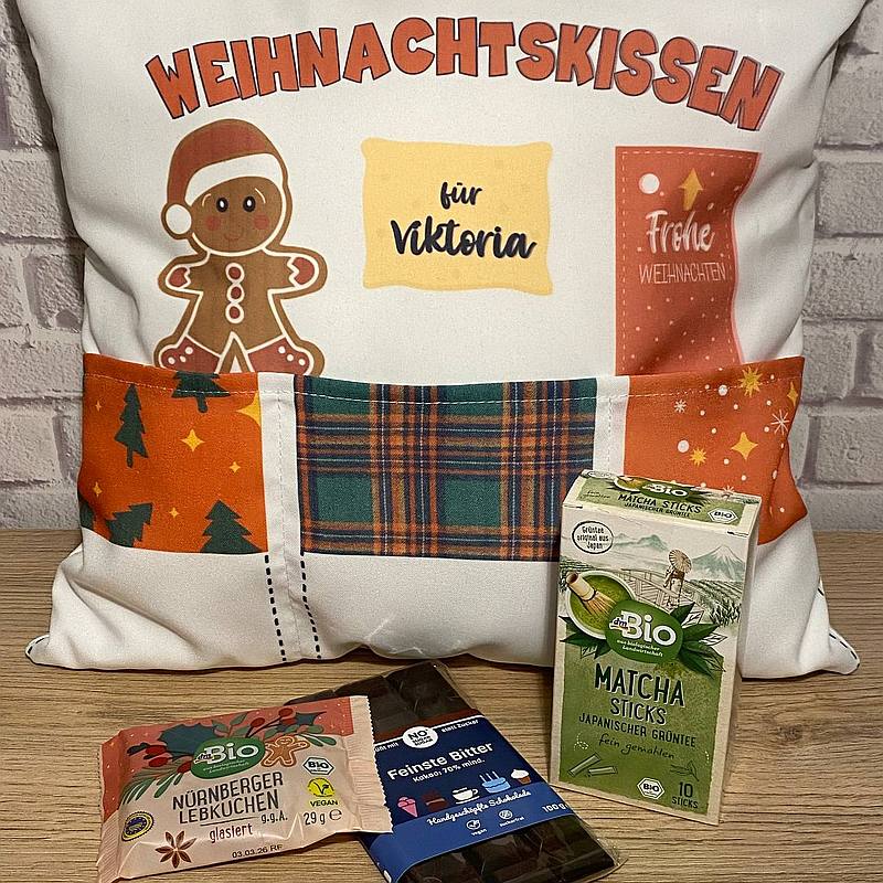 Weihnachtsgeschenke Kissen