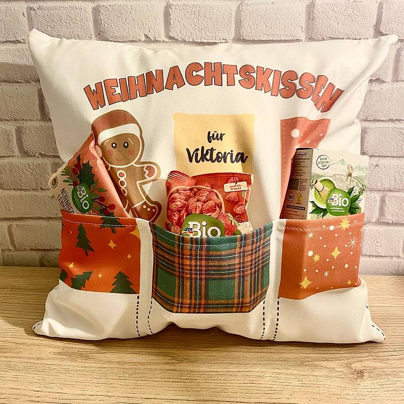 Personalisiertes Kissen
