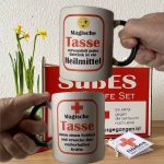 Magische Tasse – verwandelt jedes Getränk in ein Heilmittel.