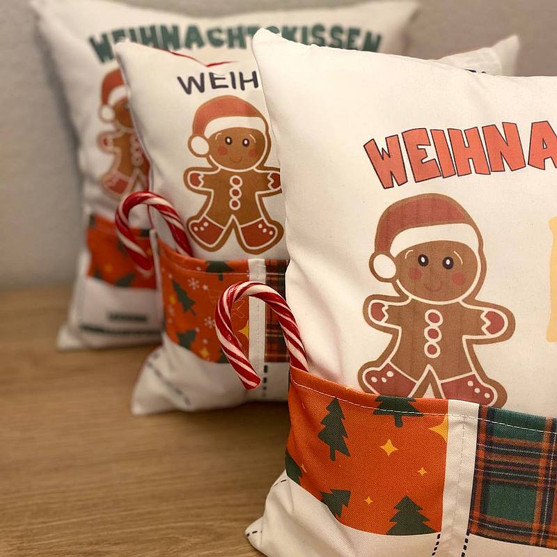 Weihnachtsgeschenke Kissen