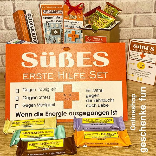 Süßes Erste-Hilfe-Set №8 ohne Zucker – Bild 3