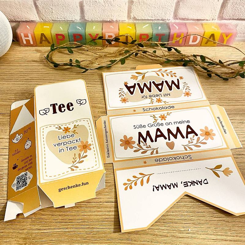 Schachteln zum Basteln eines Geschenks fĂŒr Mutter â Bild 2