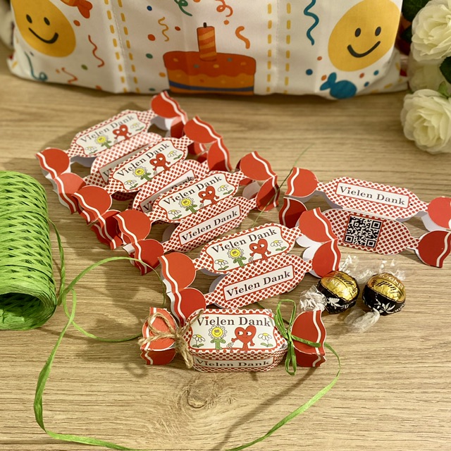 Bonbonschachtel Vielen Dank