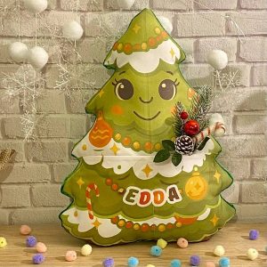 Weihnachtsbaumkissen mit Taschen