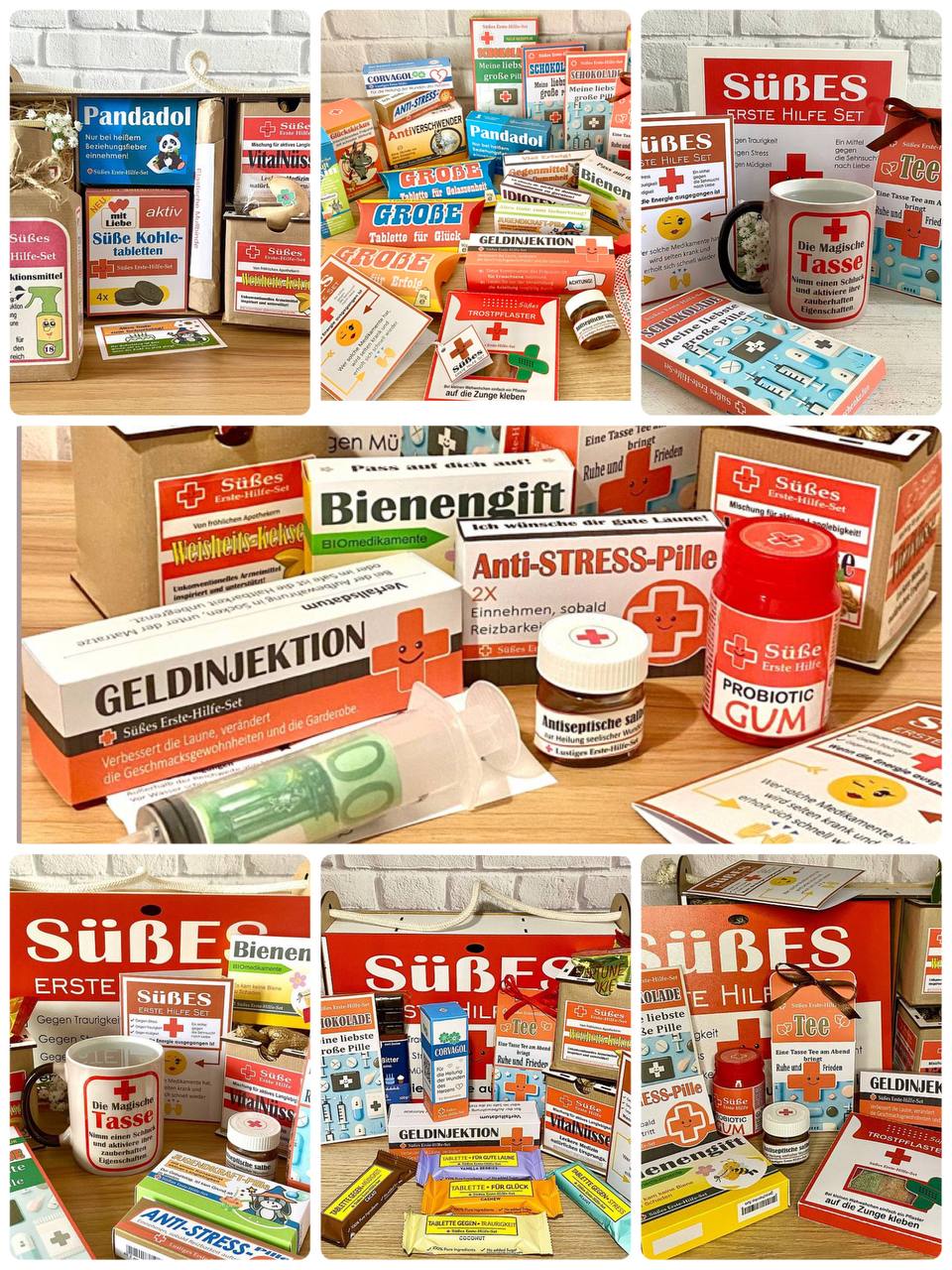 Süßes Erste-Hilfe-Sett-Kreativ Geschenke