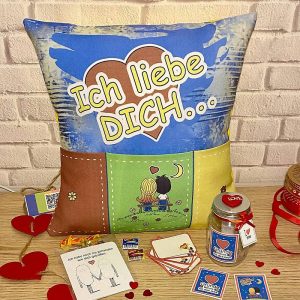 Set N4 im Design Love is… Plastikdose mit Liebesgründen