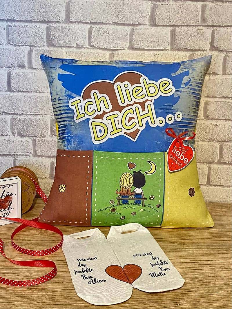 ein Geschenk für die Ehefrau zum Valentinstag