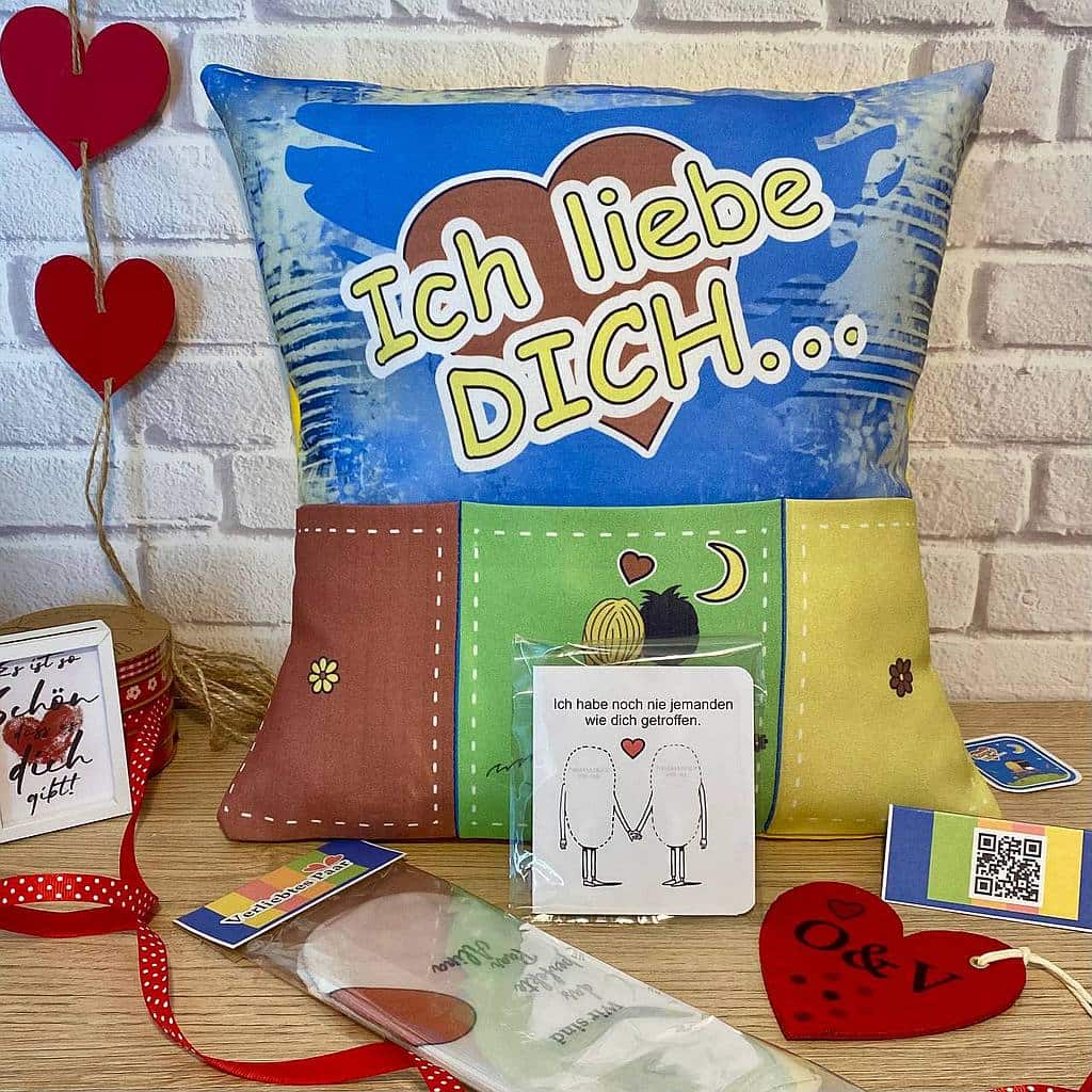 Kissen ich liebe dich