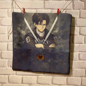 Kissenbezug mit Taschen Levi Ackerman Design