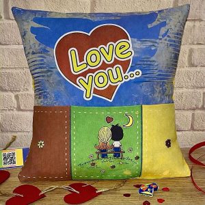 Kissen Love you mit Taschen zu bestellen