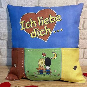 Kissen Ich liebe dich
