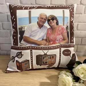 Fotokissen im Retro-Design