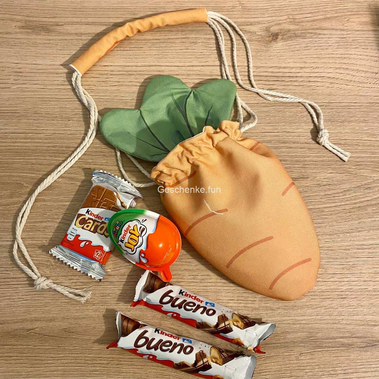 Karotten-Ostersäckchen