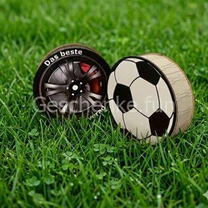 Коробка для подарунка кругла Ø33