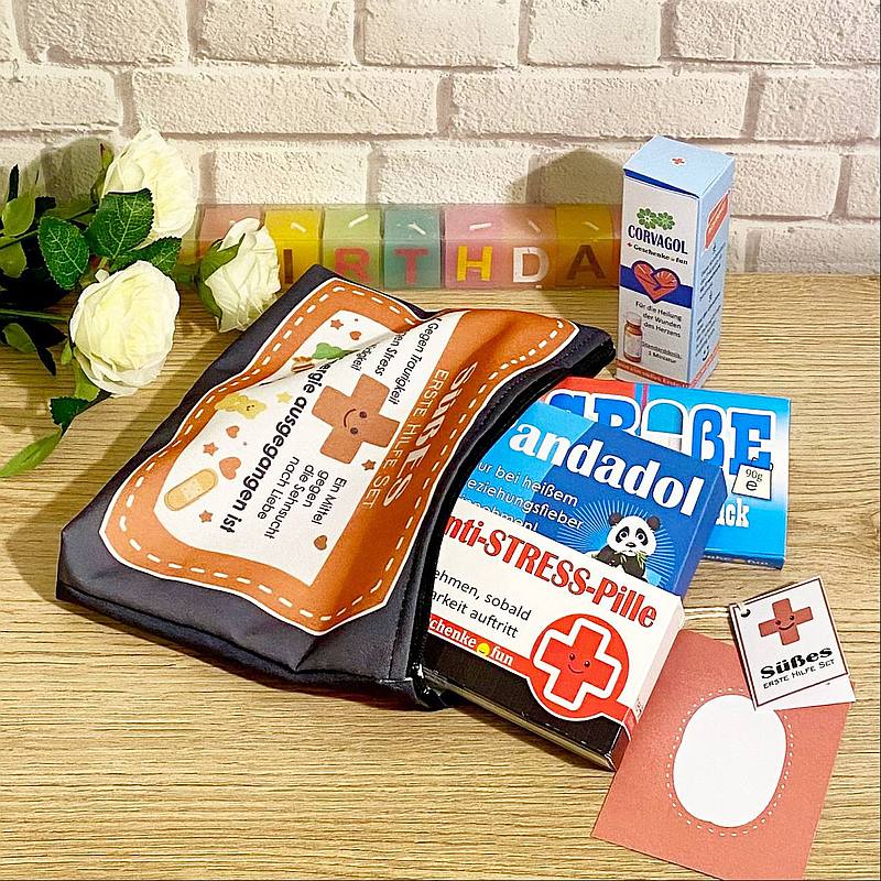 Geschenkset für Mama „Süßes Erste-Hilfe-Set“ – Bild 4