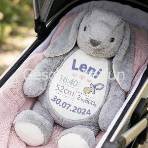 Персонализация игрушек. Плюшевый кролик.