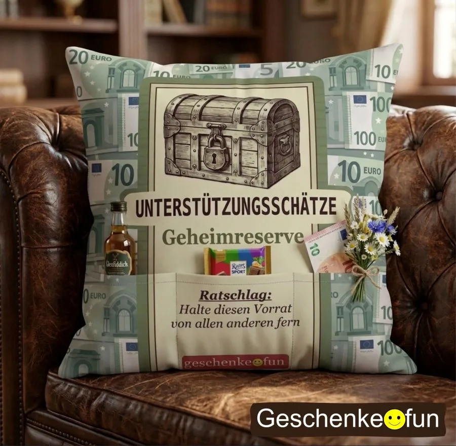 Dekokissen mit Taschen. Sofa-Organizer für Fernbedienung и Snacks – Bild 2
