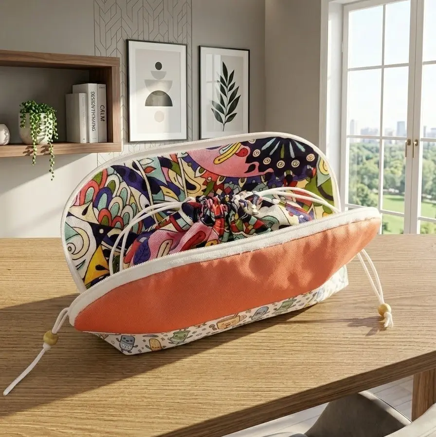 Geschenk für die Freundin: Kreative Kosmetiktasche in Austernform