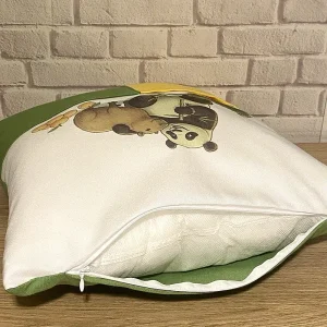 Handgemachtes Kissen mit Taschen – Geschenk für Freundin & beste Freundin