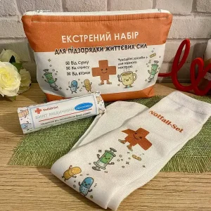 Косметичка ручної роботи. Подарунок для жінки на День народження.