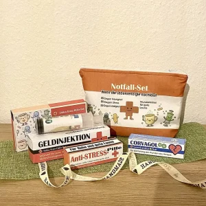 Handgefertigter Kulturbeutel Notfall-Set-Geschenk №8