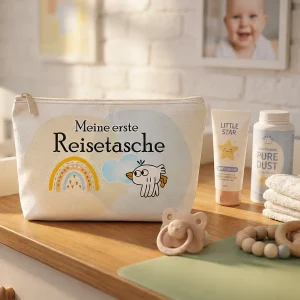 Kosmetiktasche für Babypflegeartikel