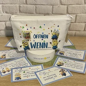 EINFACH • NACHHALTIG • SCHENKEN Kosmetiktasche „öffnen, wenn...“