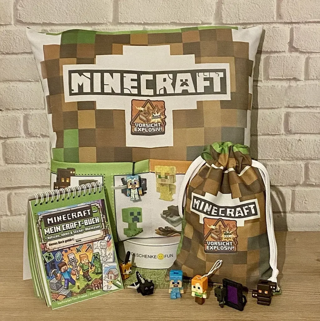 Geschenke für Minecraft-Fans