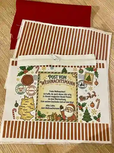 Make-up Taschen. Handgefertigtes Weihnachtsgeschenk.